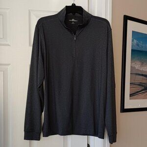 VANSPORT Men's Quarter Zip Pullover Gray Size Med NEW